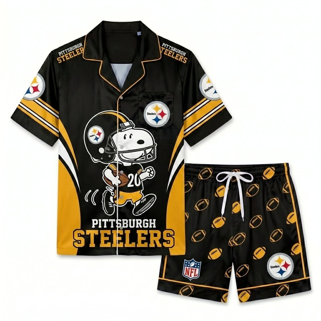 SHORT-SLEEVE PAJAMAS SET FOR TOP TEAM FAN