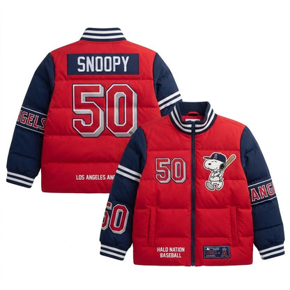 Sport Fan Stand-up Collar Down Jacket | All 30 Teams MLB Available - GIFTS FOR FAN