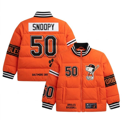 Sport Fan Stand-up Collar Down Jacket | All 30 Teams MLB Available - GIFTS FOR FAN