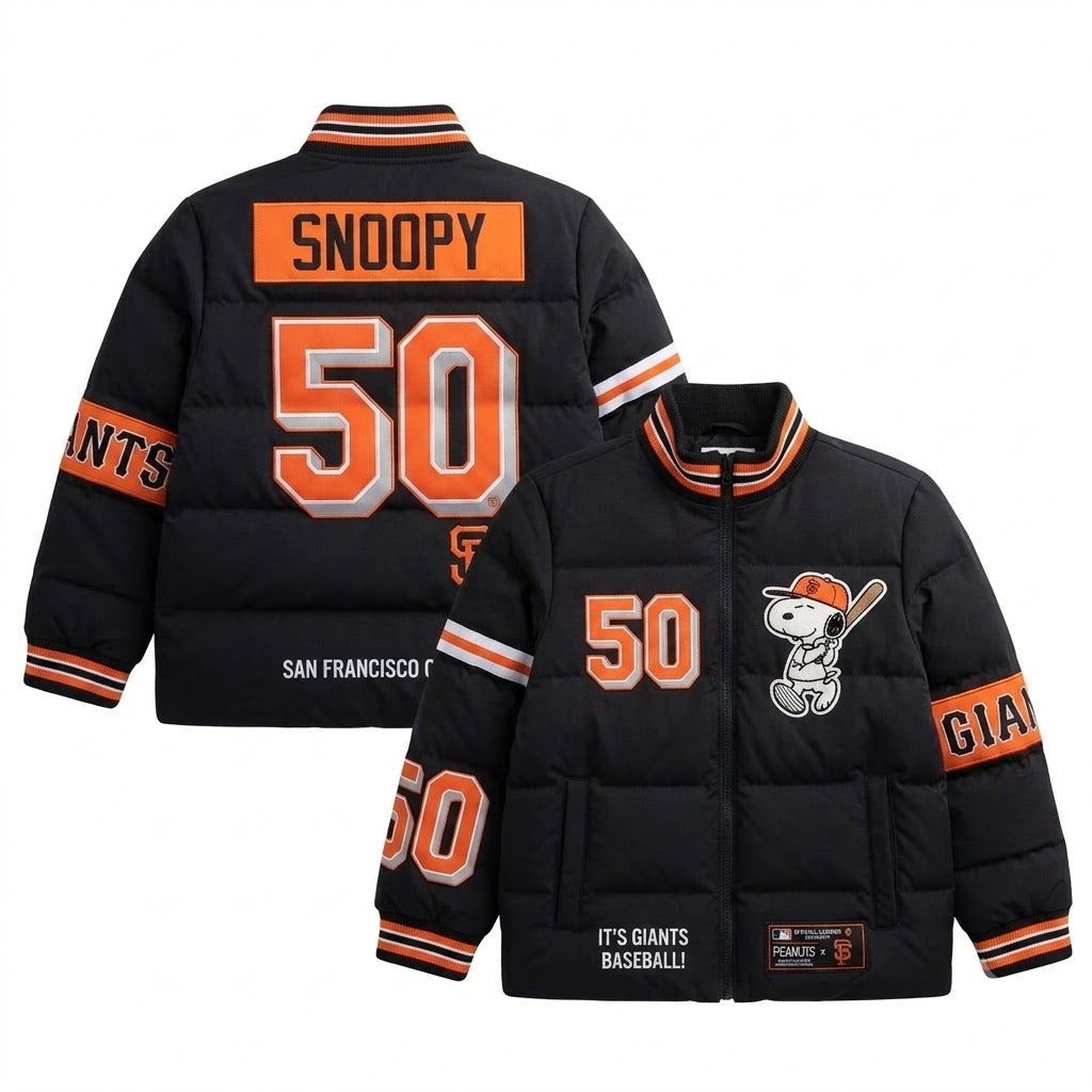 Sport Fan Stand-up Collar Down Jacket | All 30 Teams MLB Available - GIFTS FOR FAN