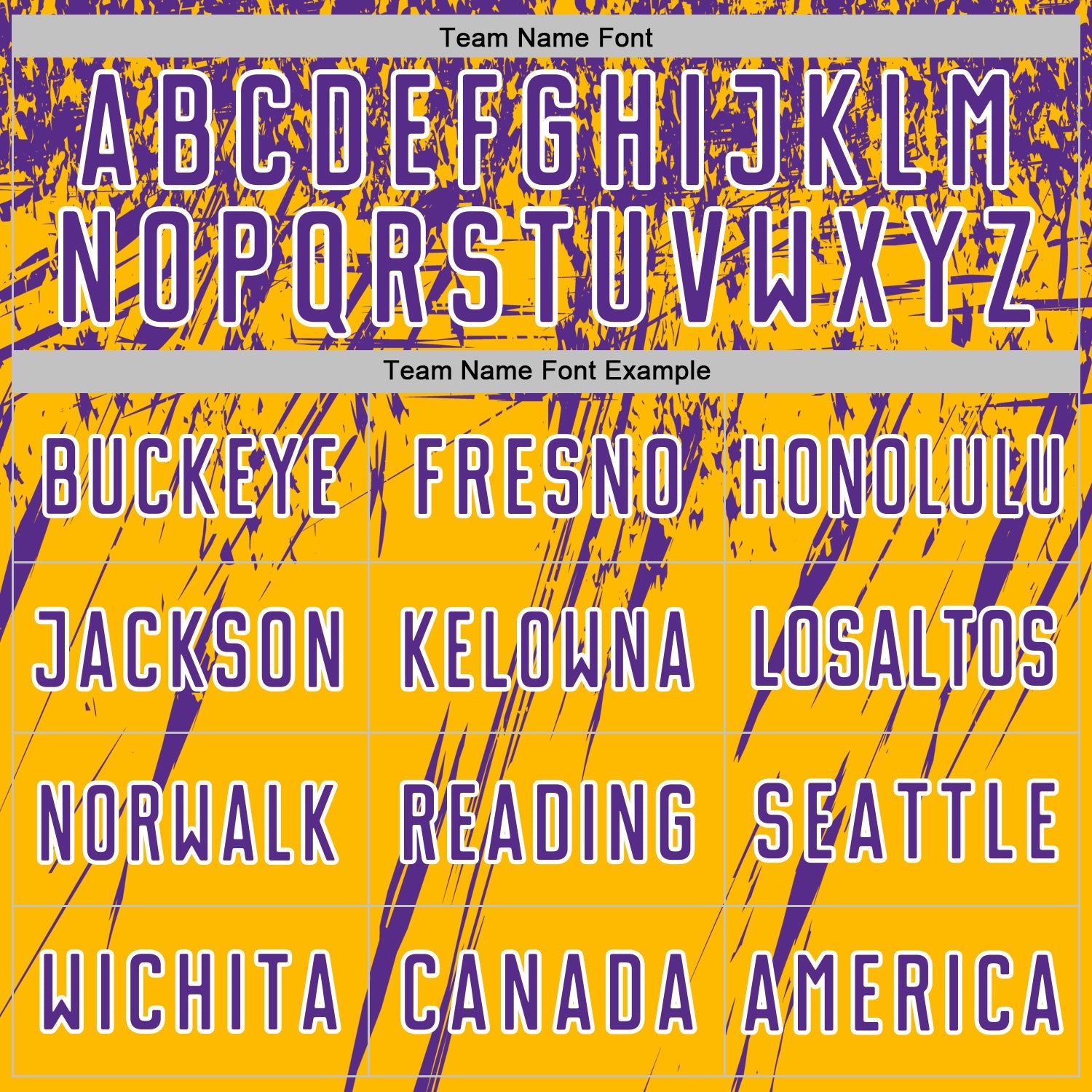 Custom Gold Purple-White Splash Sports Sublimation Soccer Uniform Jersey