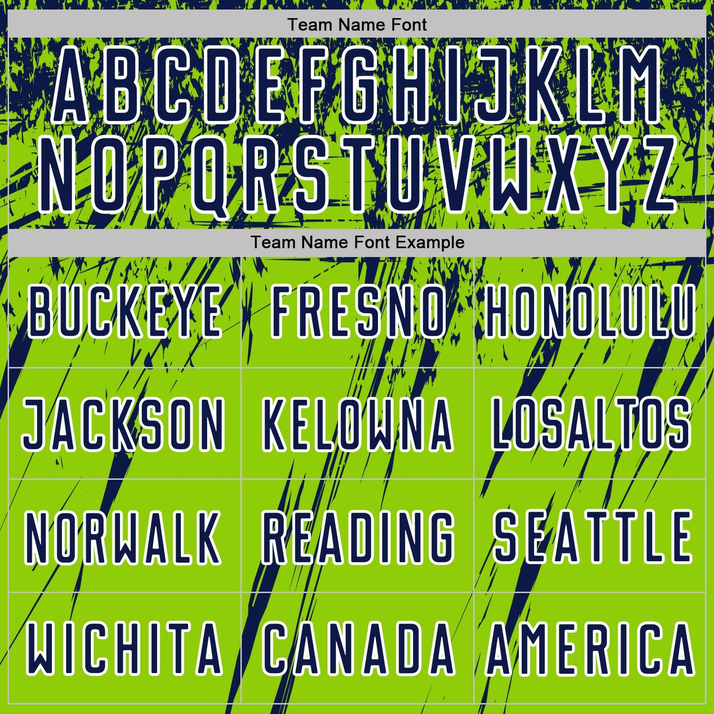 Custom Neon Green Navy-White Splash Sports Sublimation Soccer Uniform Jersey