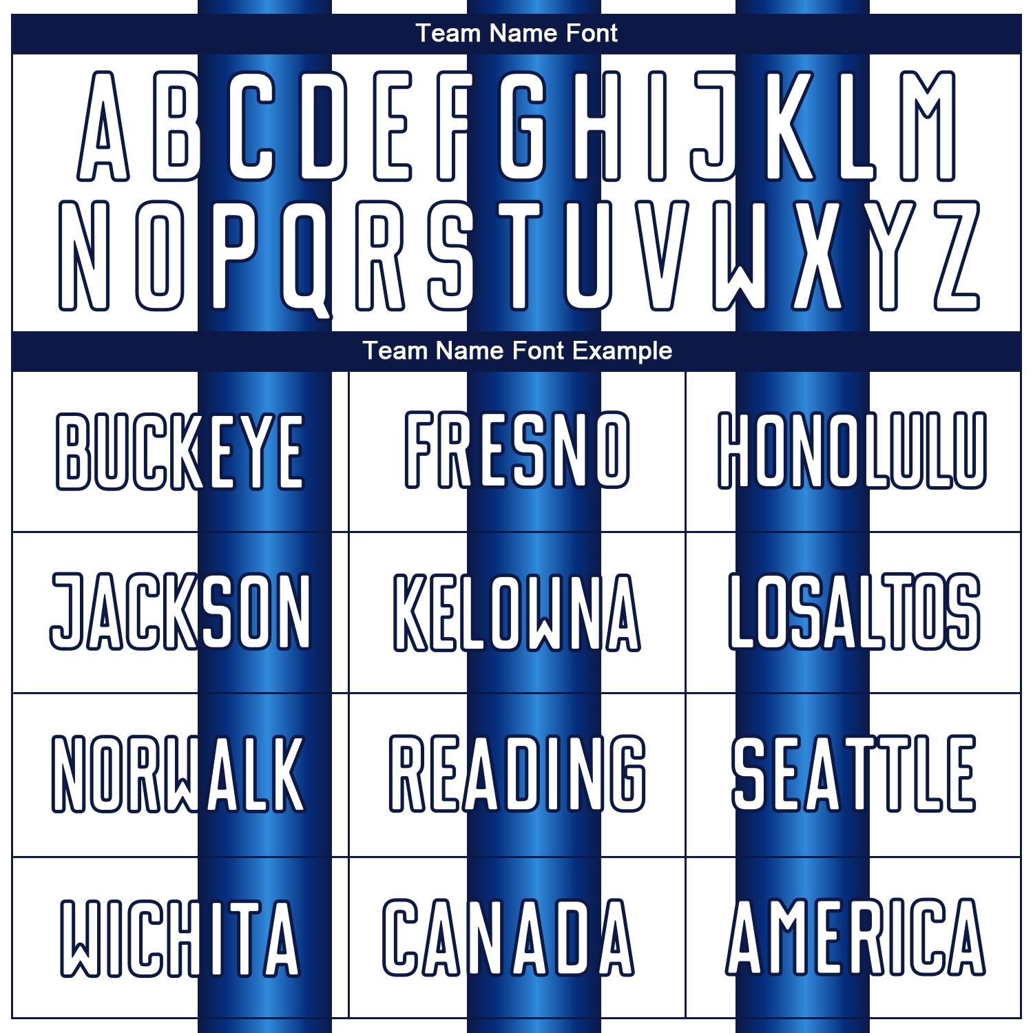 Custom White Blue-Navy Stripes Sports Sublimation Soccer Uniform Jersey
