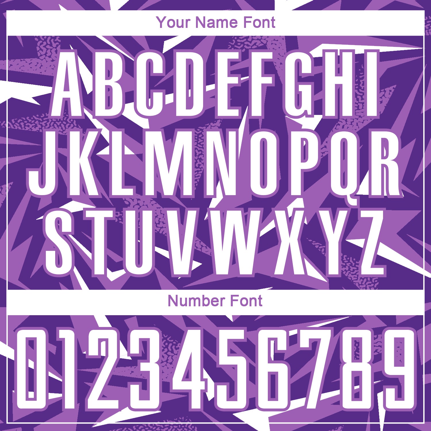 Custom Purple White-Medium Purple Cyber Mecha E-sport Geometric Shards Spike Sublimation Soccer Uniform Jersey