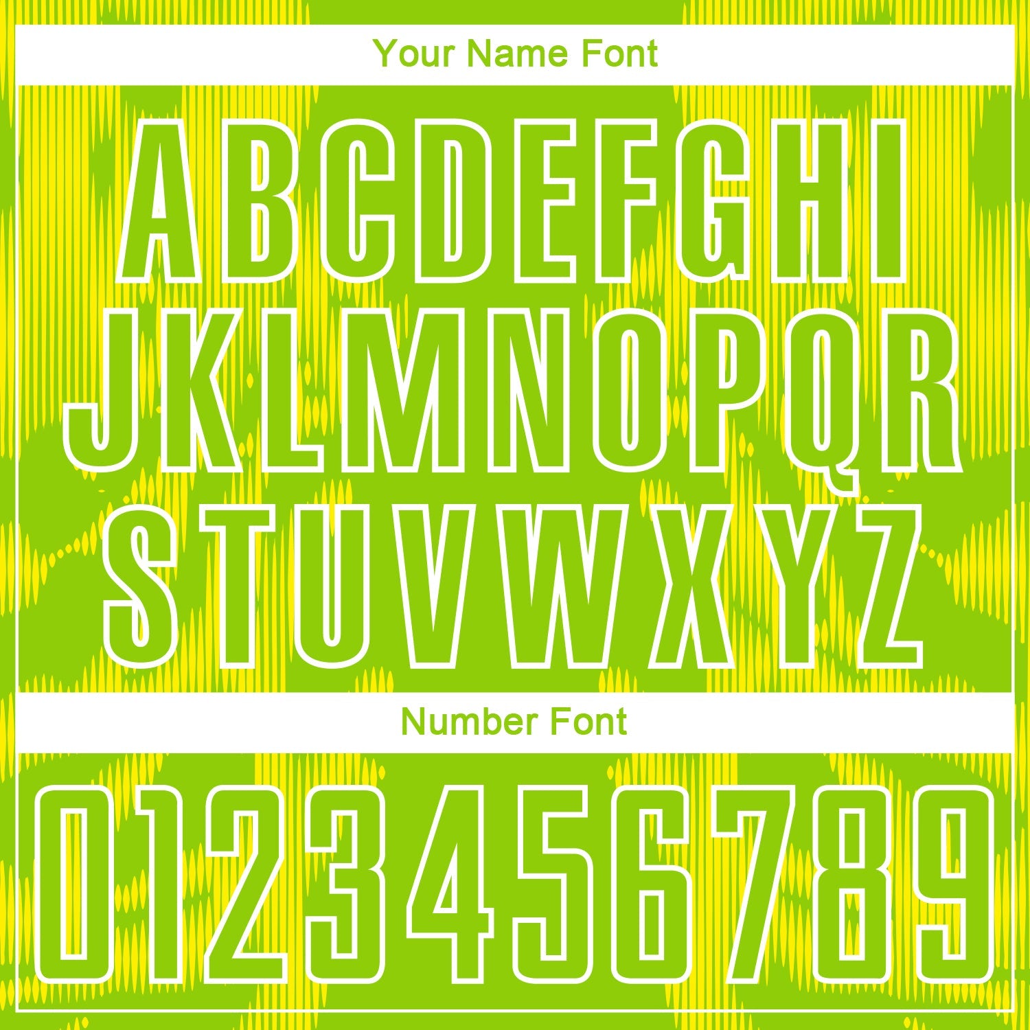 Custom Neon Green Light Yellow-White Brasil Digital Lines Sublimation Soccer Uniform Jersey