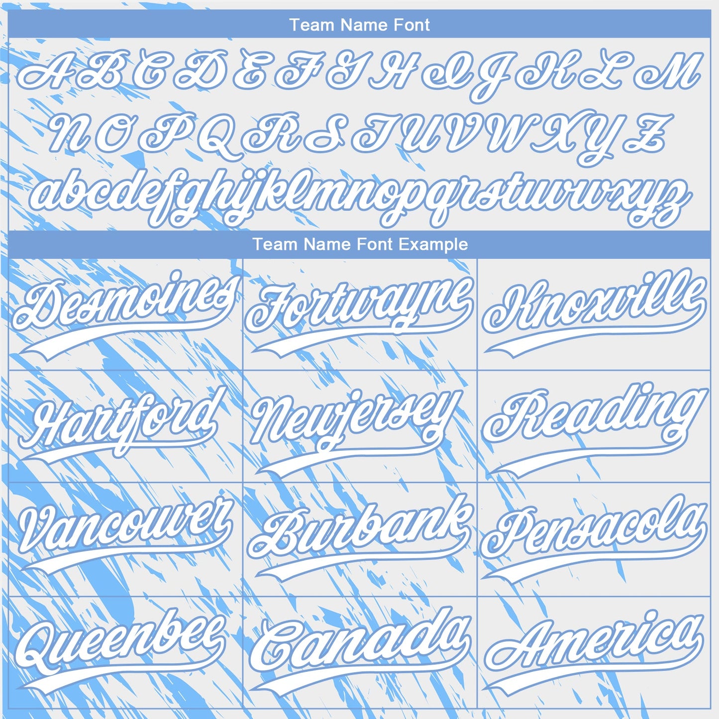 Custom White White-Light Blue 3D Pattern Two-Button Unisex Softball Jersey