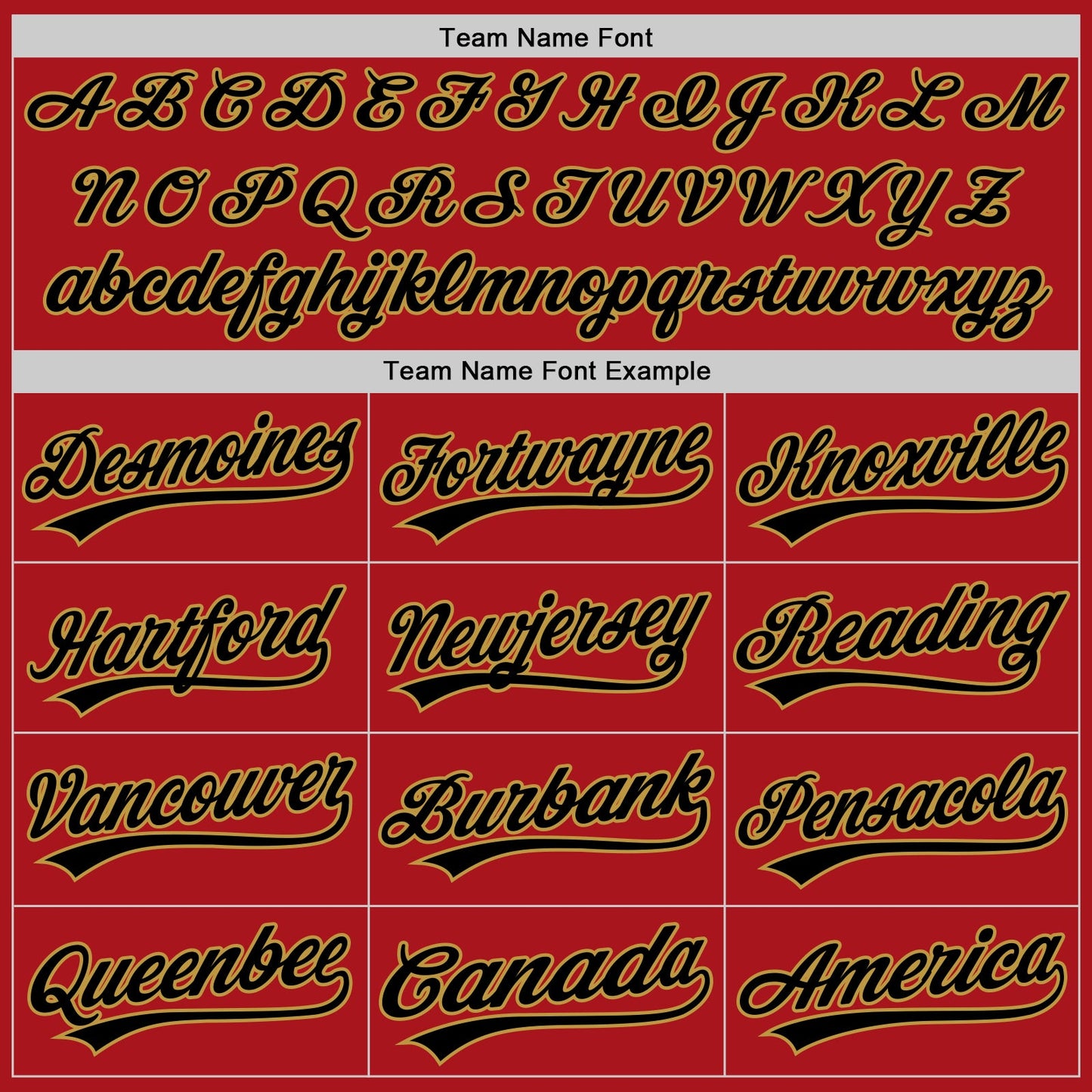 Custom Red Black-Old Gold Two-Button Unisex Softball Jersey