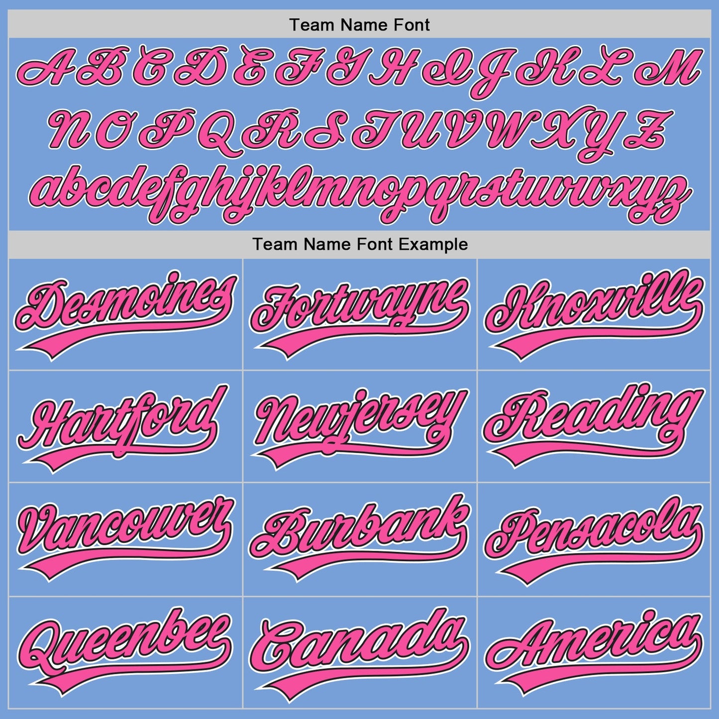Custom Light Blue Pink-Black Two-Button Unisex Softball Jersey