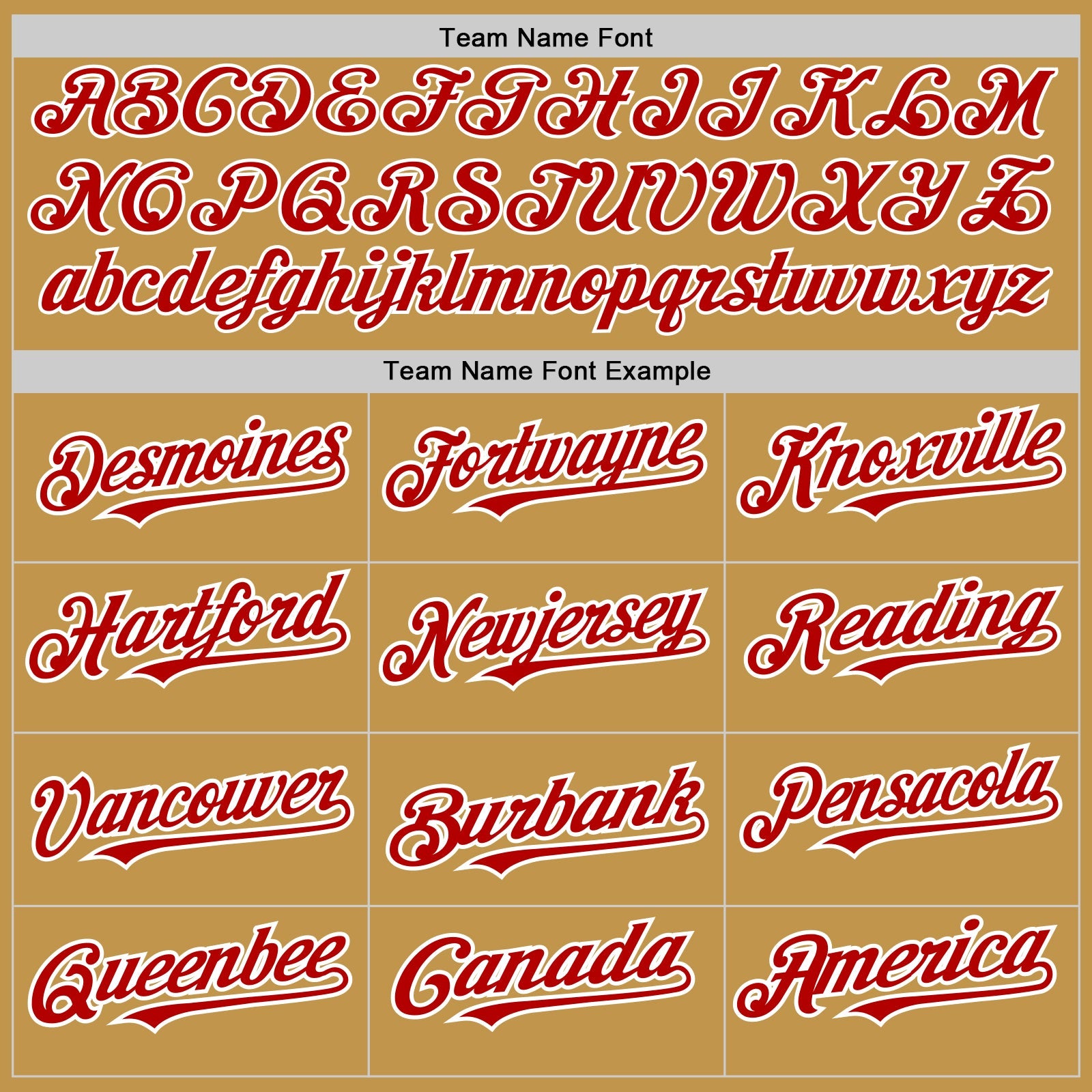 Custom Old Gold Red Pinstripe White Two-Button Unisex Softball Jersey