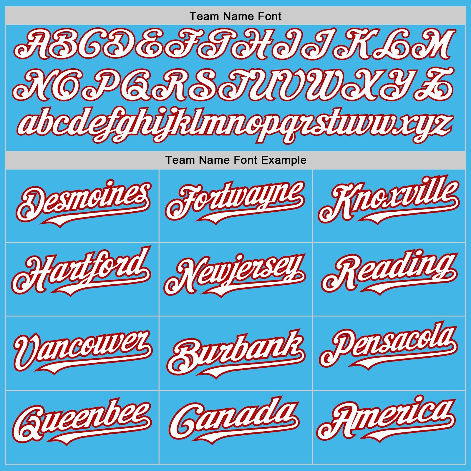 Custom Sky Blue Red Pinstripe White Two-Button Unisex Softball Jersey