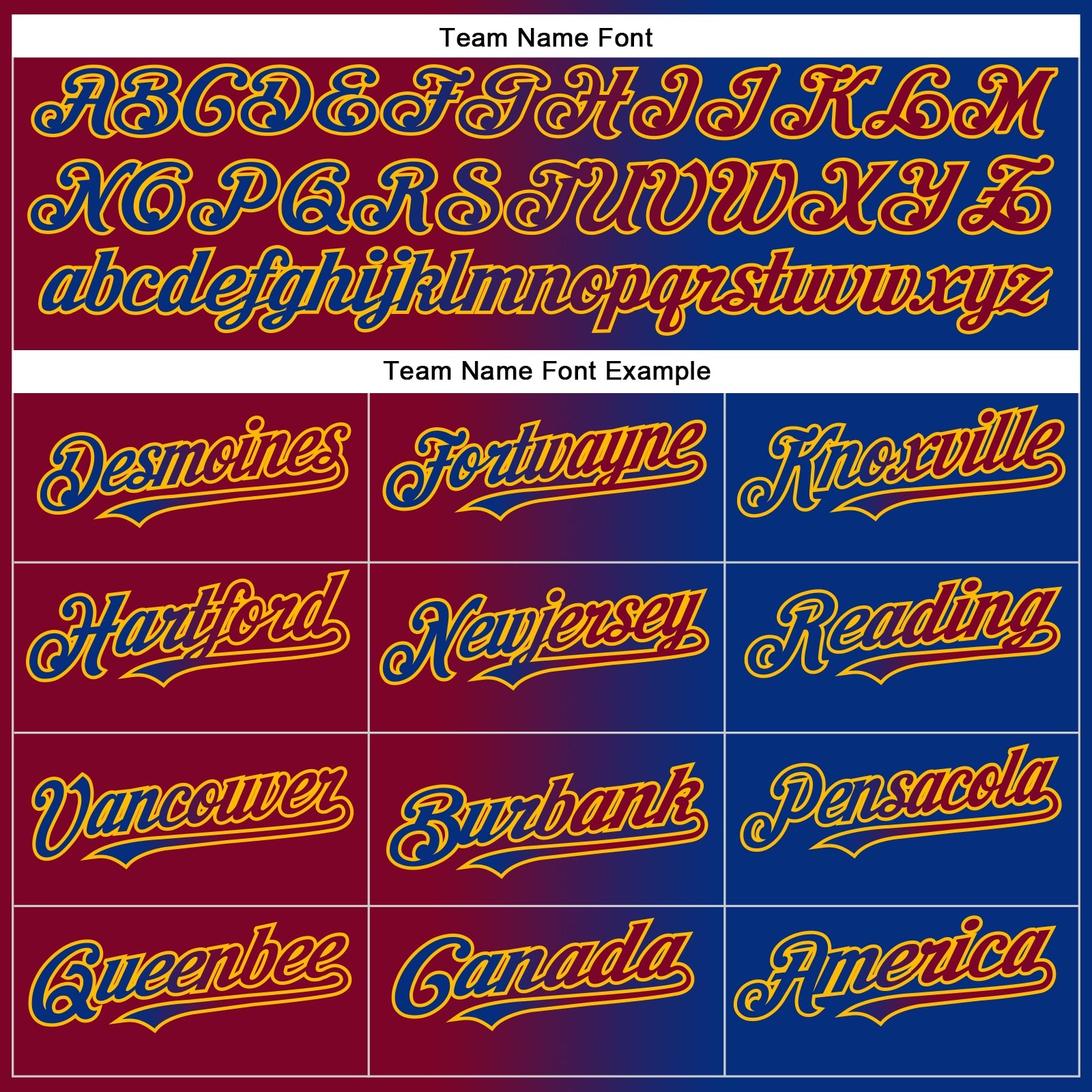 Custom Royal Maroon-Gold Gradient Fashion Two-Button Unisex Softball Jersey