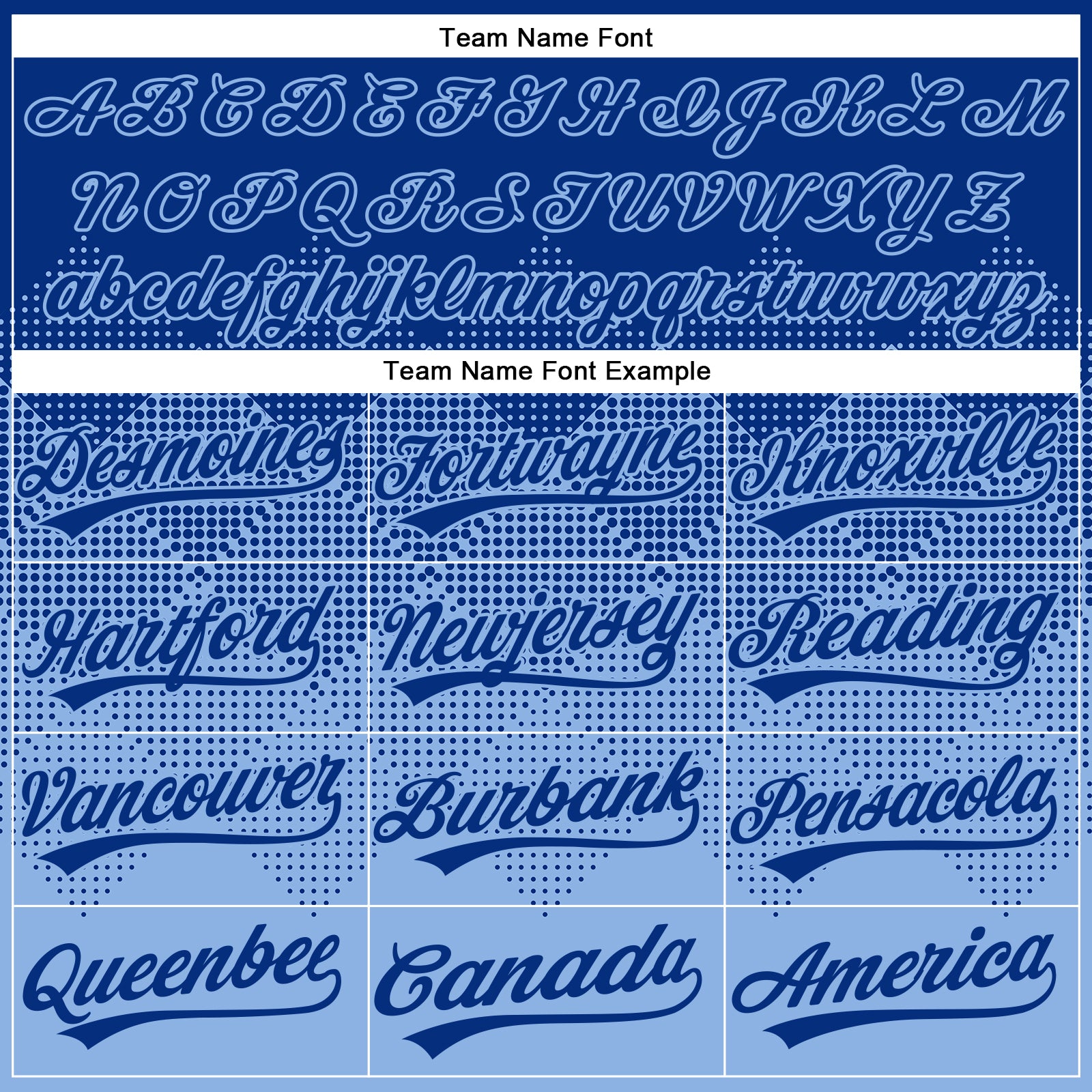 Custom Royal Light Blue 3D Gradient Square Shape Two-Button Unisex Softball Jersey