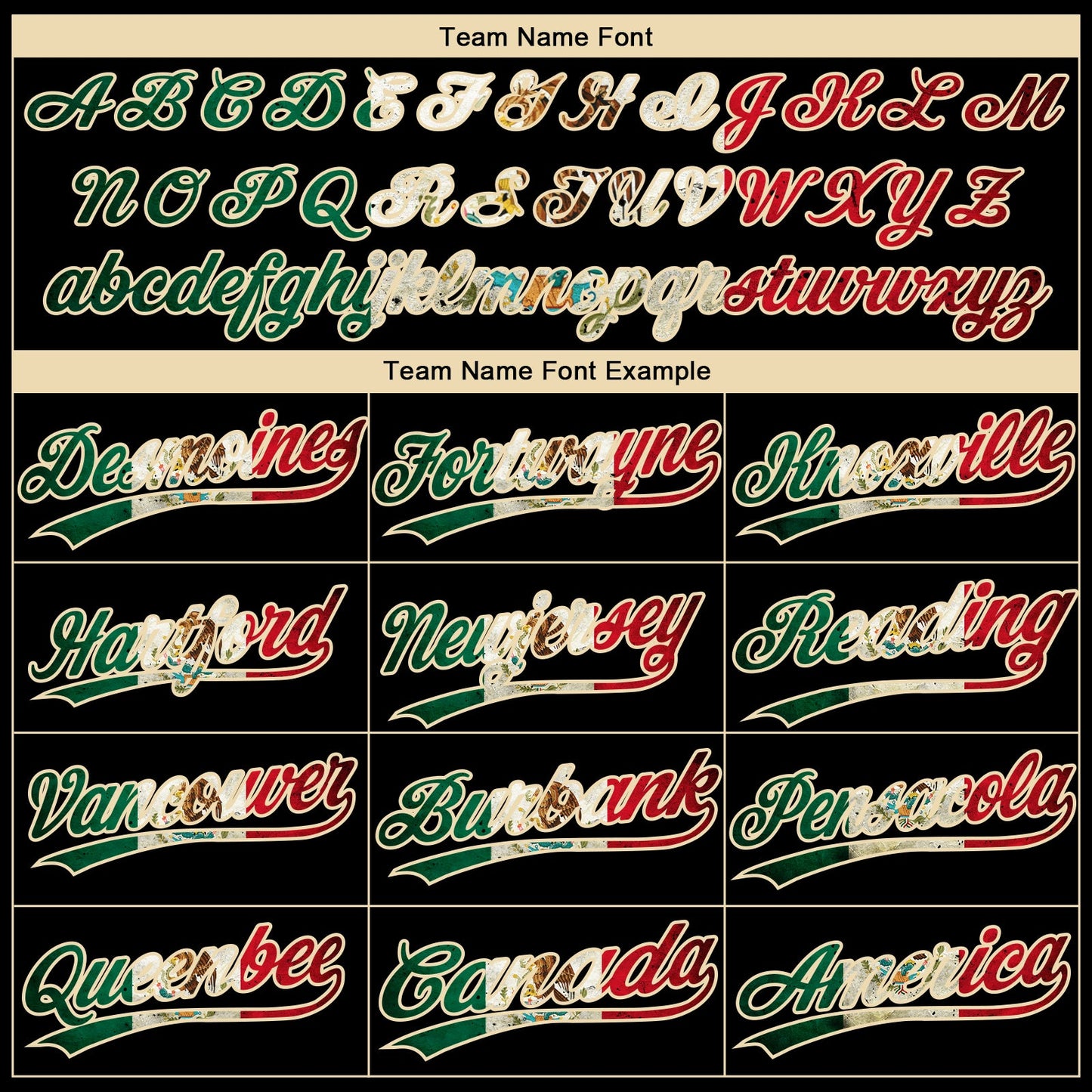 Custom Black Vintage Mexican Flag-Cream Mexico Two-Button Unisex Softball Jersey