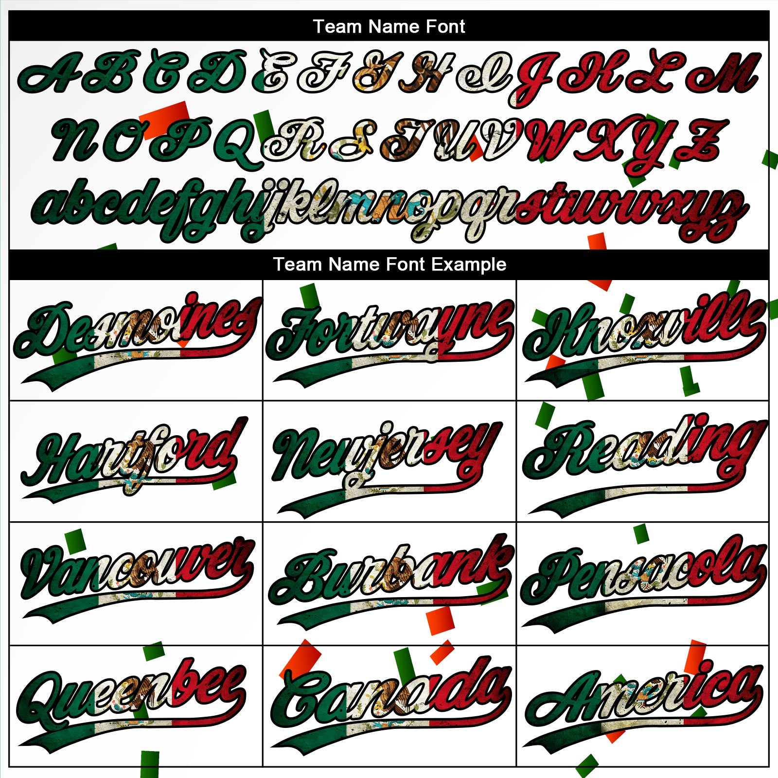 Custom White Vintage Mexican Flag Red-Black Mexico Two-Button Unisex Softball Jersey