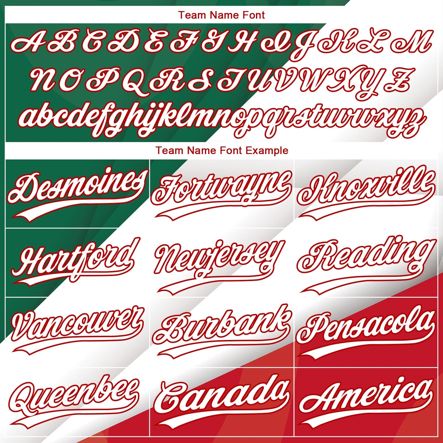Custom Kelly Green White-Red Mexico Two-Button Unisex Softball Jersey