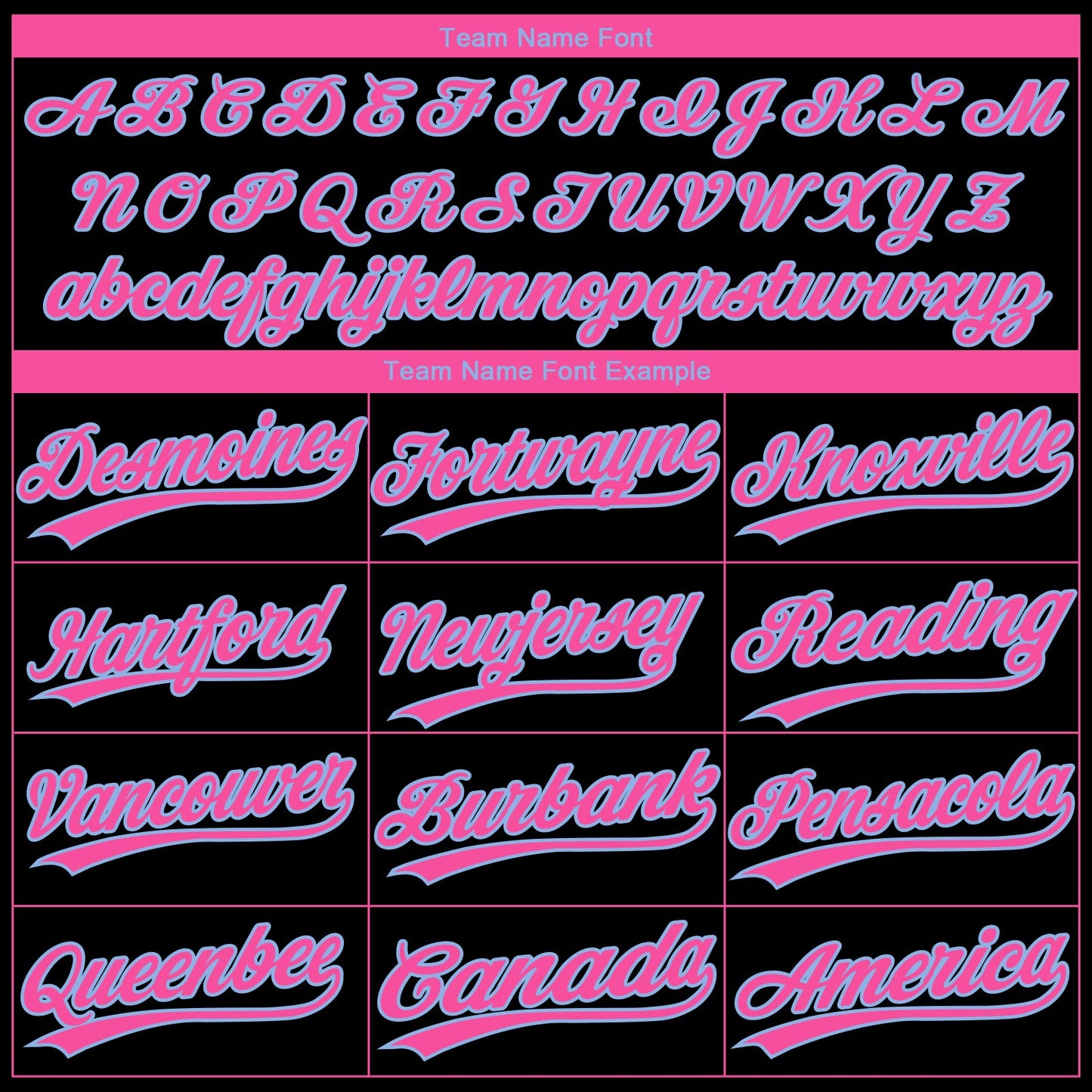 Custom Black Pink-Light Blue Gradient Style Twinkle Star Two-Button Unisex Softball Jersey