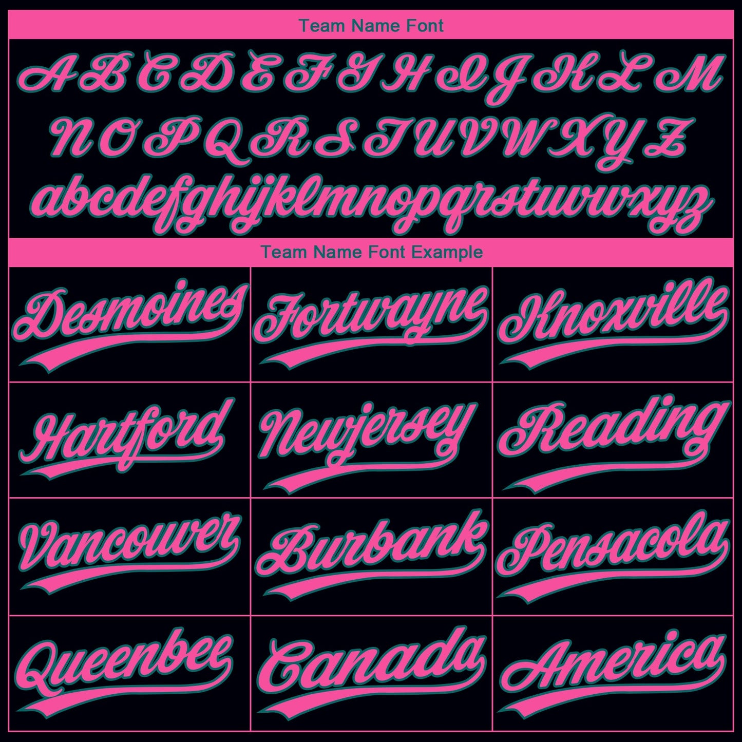 Custom Black Pink-Teal Gradient Style Twinkle Star Two-Button Unisex Softball Jersey