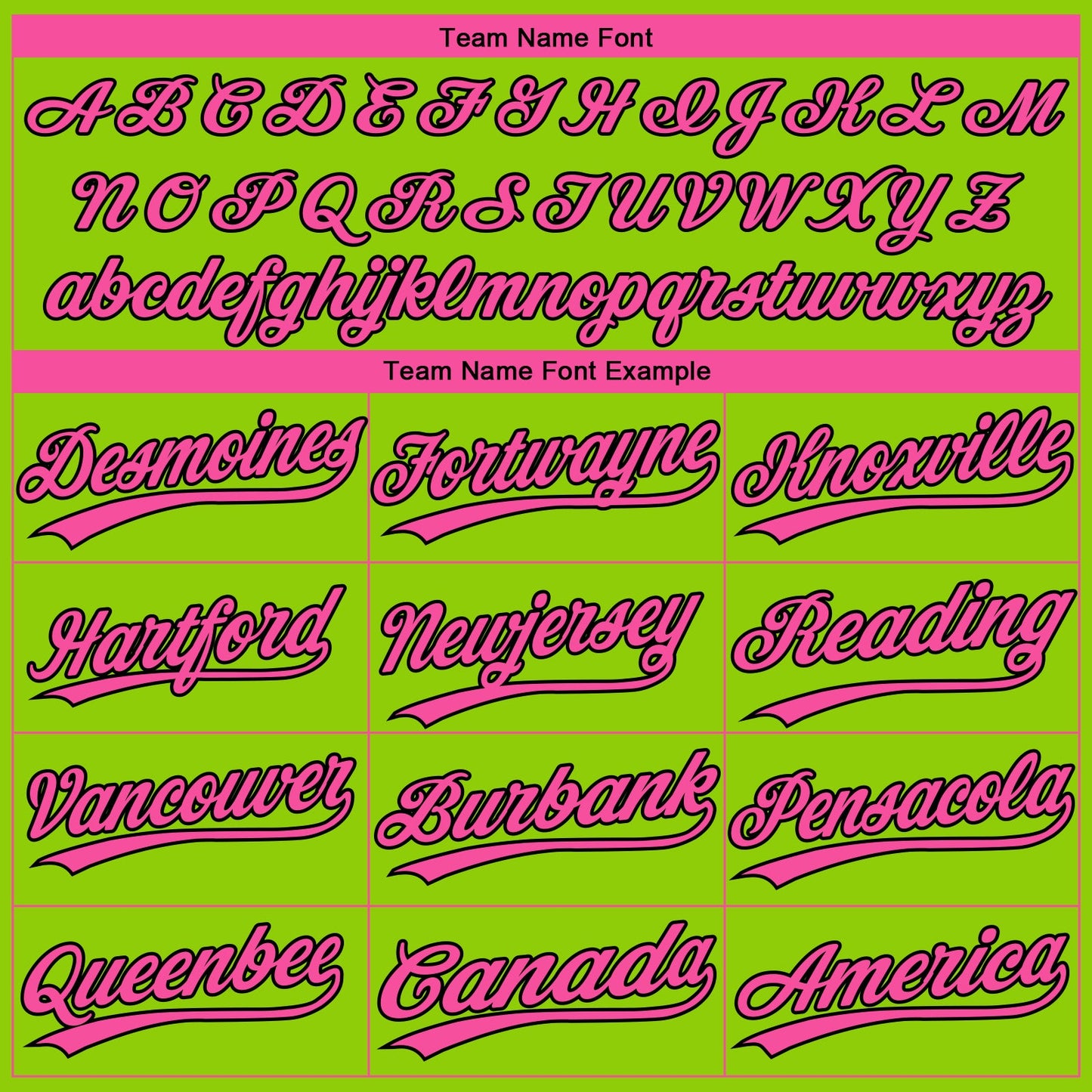 Custom Neon Green Pink-Black Gradient Style Twinkle Star Two-Button Unisex Softball Jersey