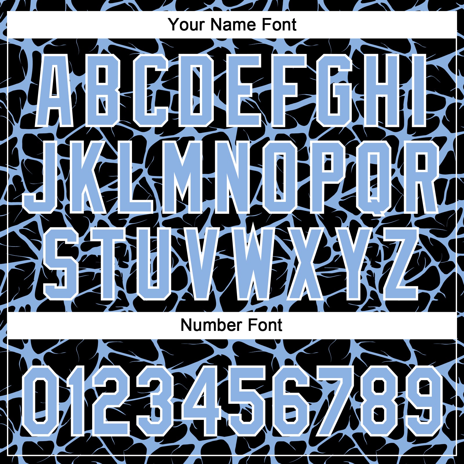 Custom Black Light Blue-White Abstract Network Crackle Two-Button Unisex Softball Jersey