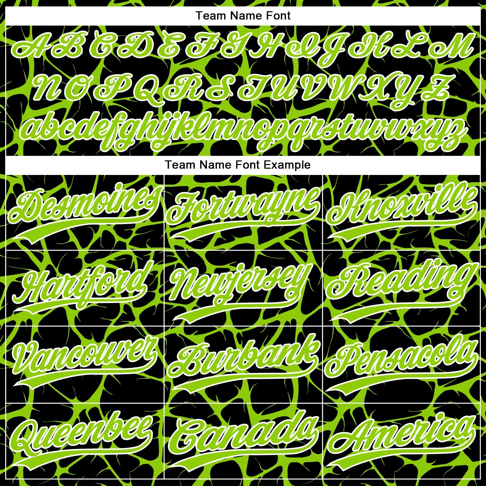 Custom Black Neon Green-White Abstract Network Crackle Two-Button Unisex Softball Jersey