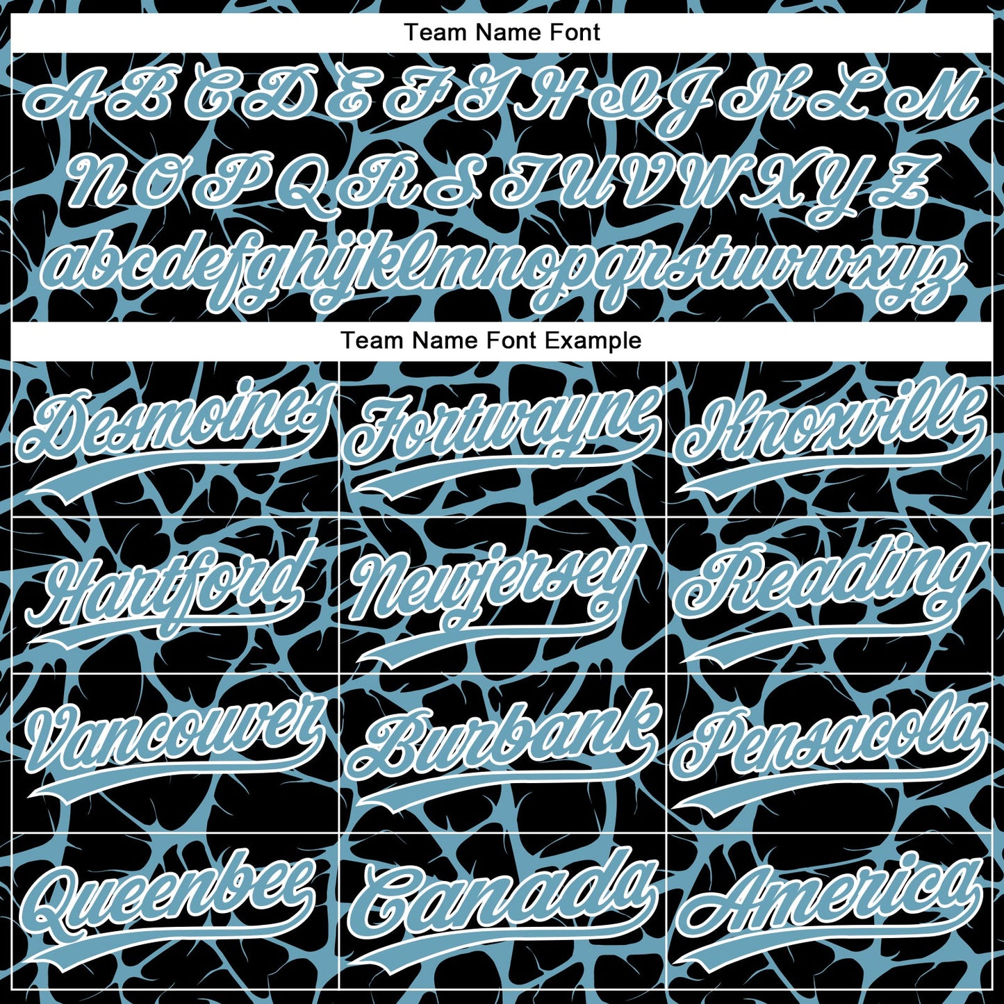 Custom Black Shadow Blue-White Abstract Network Crackle Two-Button Unisex Softball Jersey
