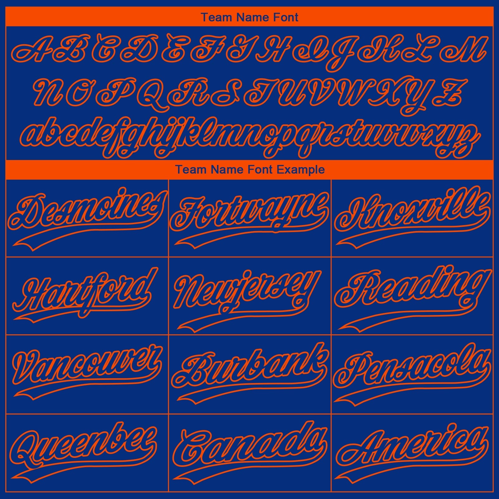 Custom Royal Orange New York City Edition Gradient Two-Button Unisex Softball Jersey