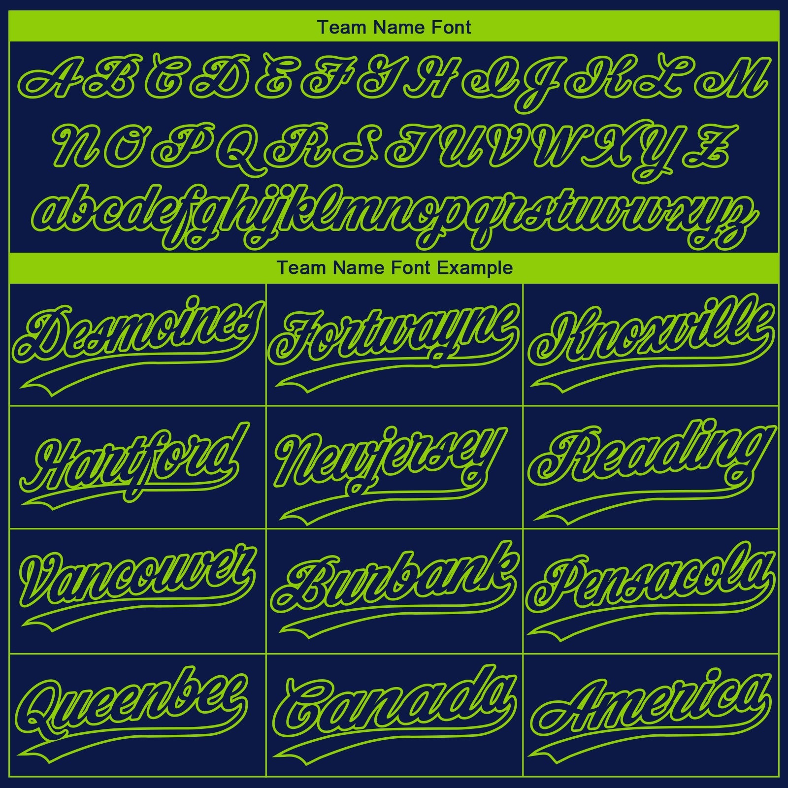Custom Navy Neon Green Seattle City Edition Gradient Two-Button Unisex Softball Jersey