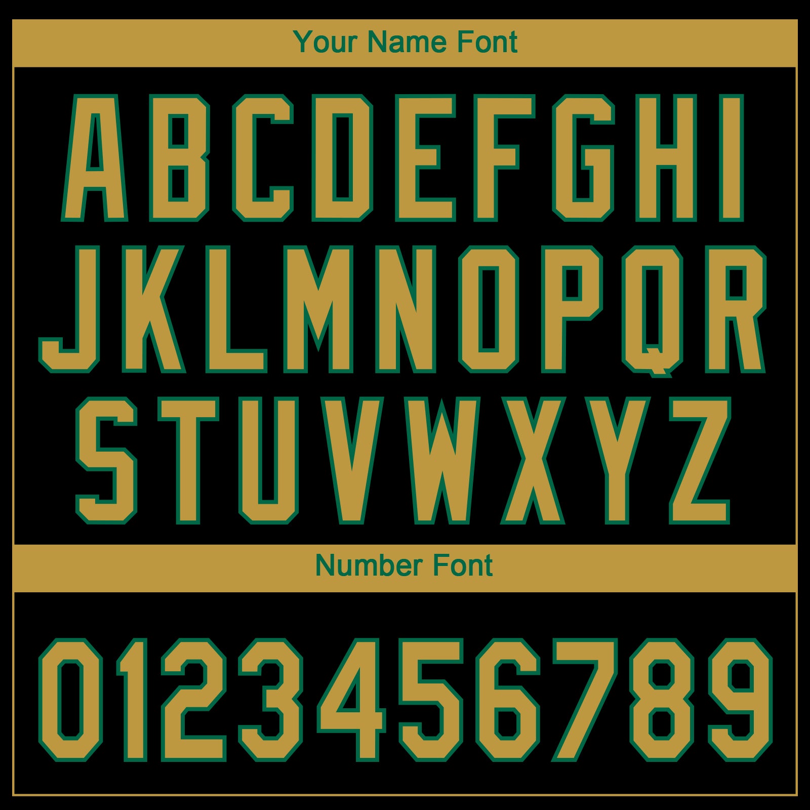 Custom Black Old Gold-Kelly Green Boston City Edition Gradient Two-Button Unisex Softball Jersey