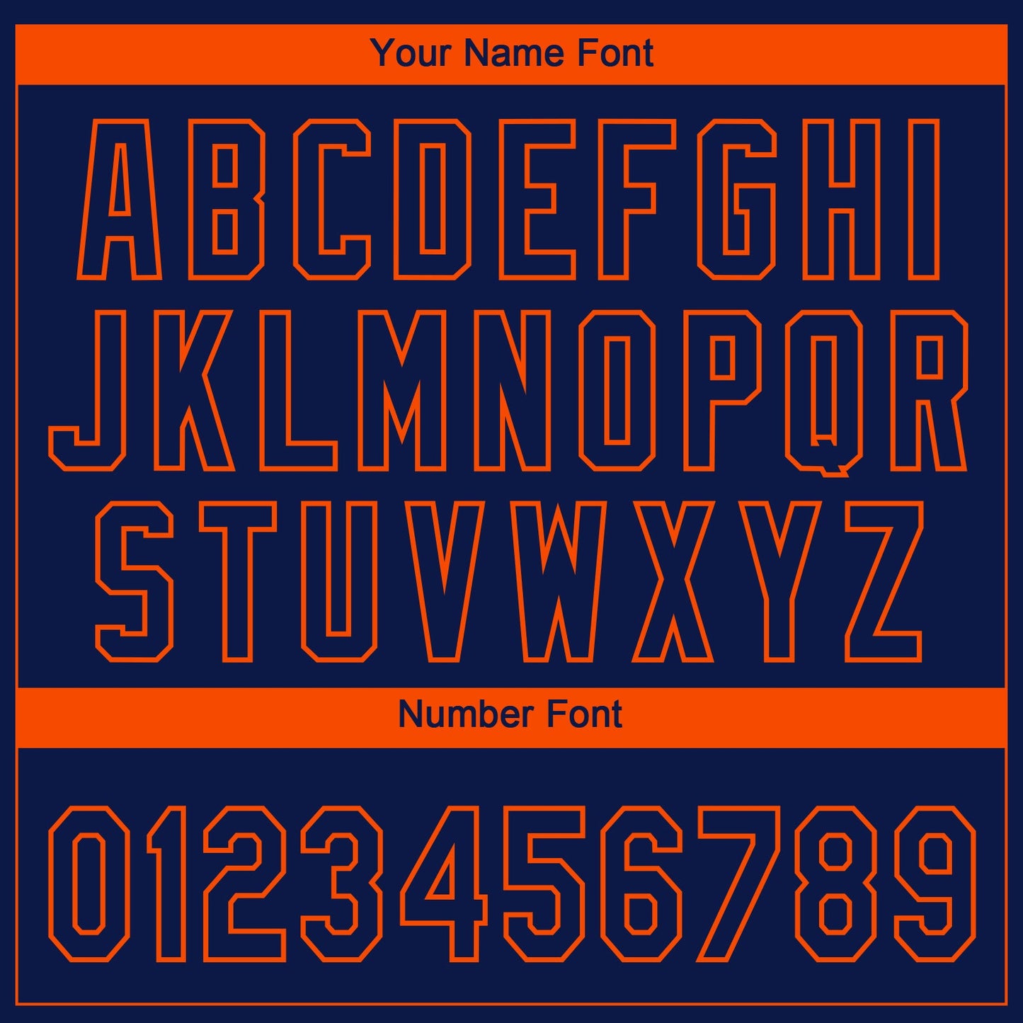 Custom Navy Orange Chicago City Edition Gradient Two-Button Unisex Softball Jersey