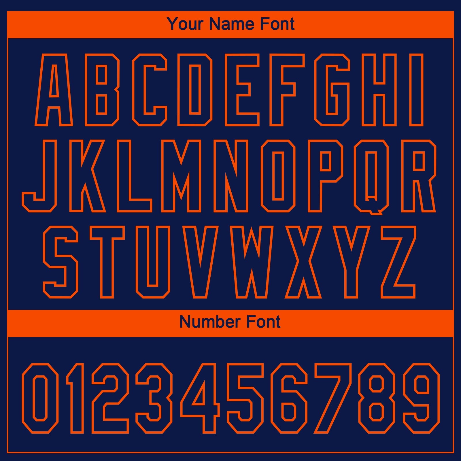 Custom Navy Orange Denver City Edition Gradient Two-Button Unisex Softball Jersey
