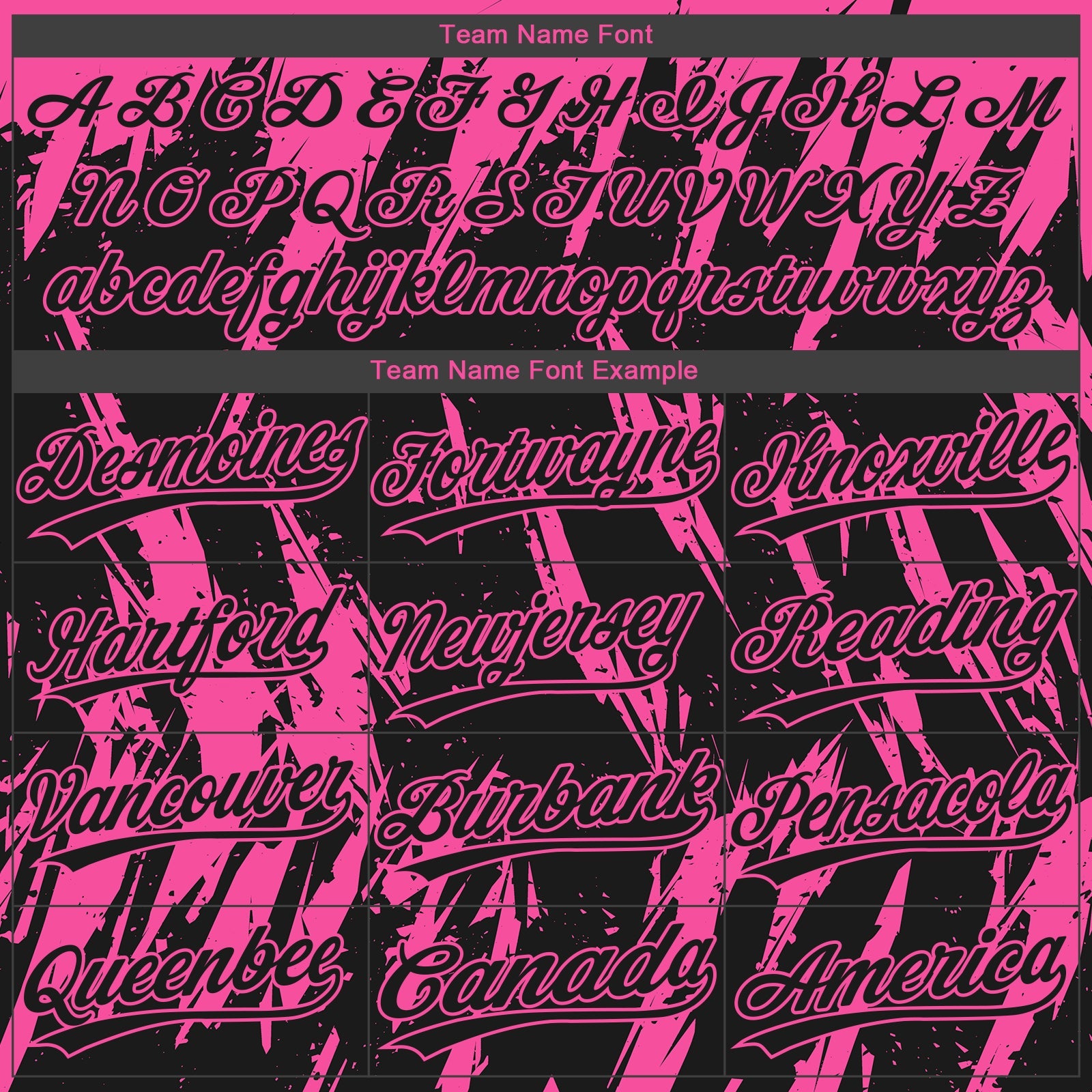 Custom Black Pink Splatter Torn Sharp Brush Stroke Two-Button Unisex Softball Jersey