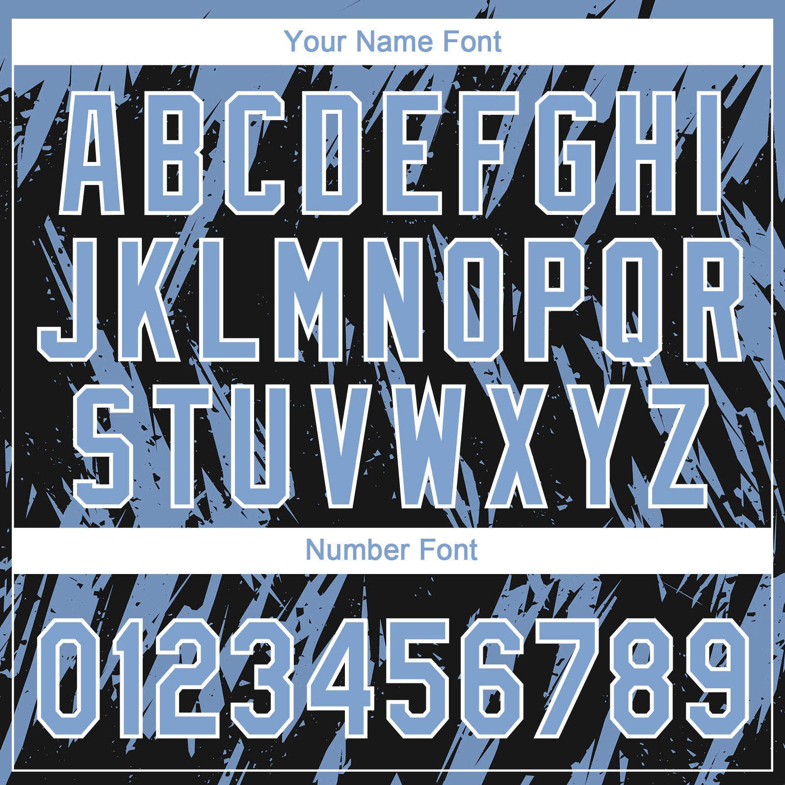 Custom Black Light Blue-White Splatter Torn Sharp Brush Stroke Two-Button Unisex Softball Jersey