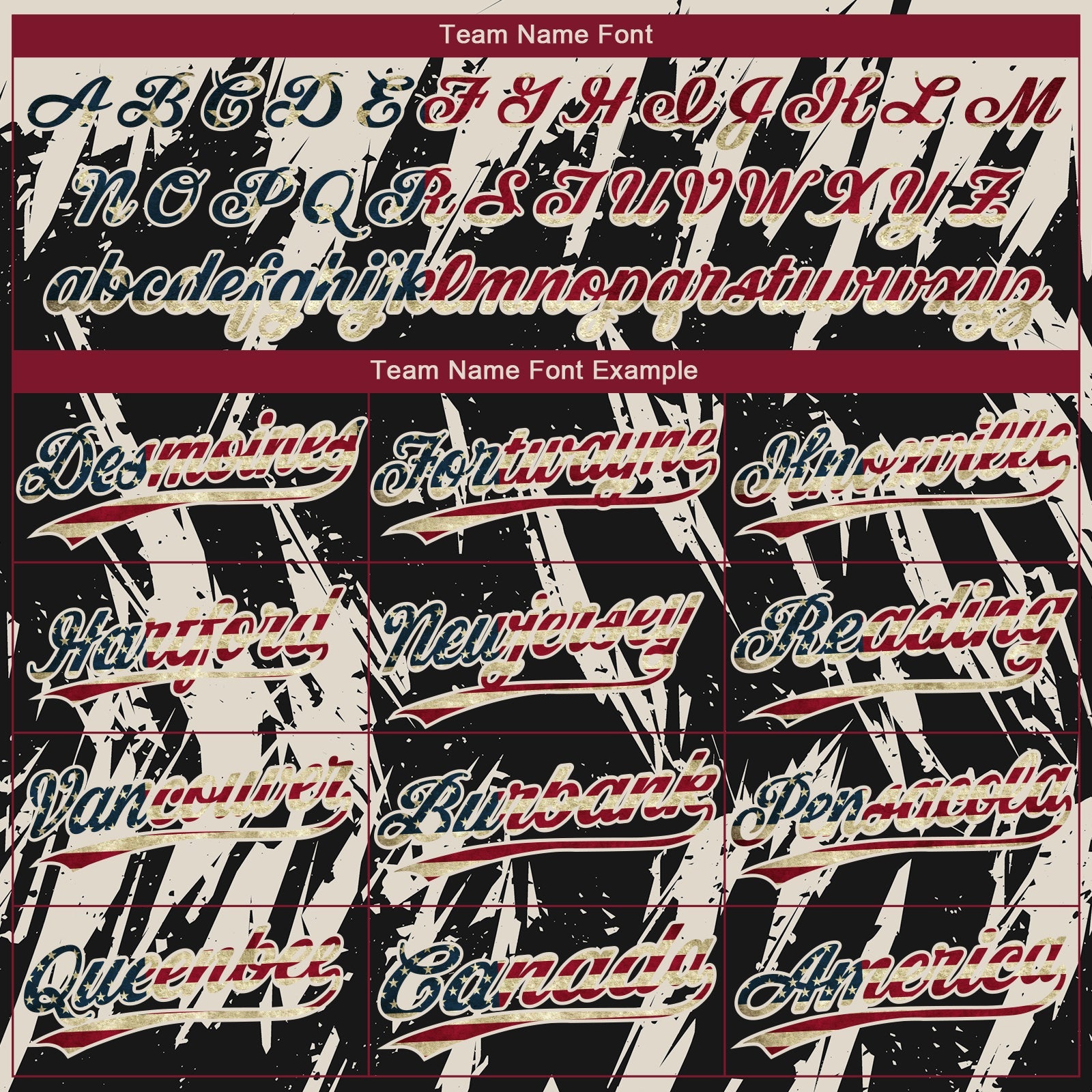Custom Black Vintage USA Flag-Cream Splatter Torn Sharp Brush Stroke Two-Button Unisex Softball Jersey