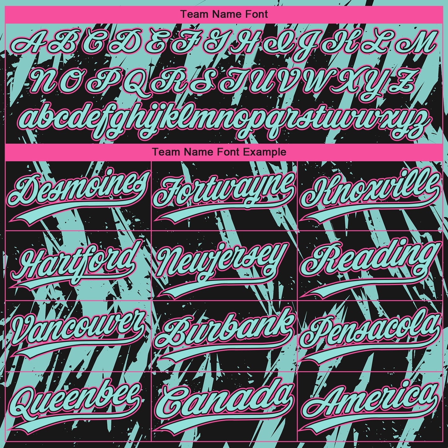 Custom Black Ice Blue-Pink Splatter Torn Sharp Brush Stroke Two-Button Unisex Softball Jersey