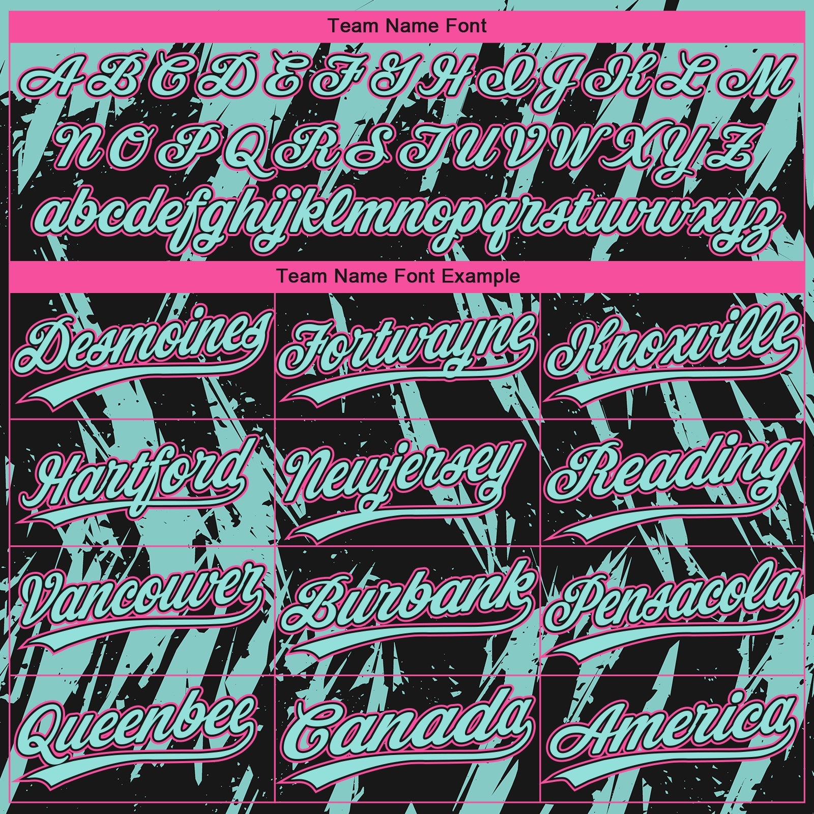 Custom Black Ice Blue-Pink Splatter Torn Sharp Brush Stroke Two-Button Unisex Softball Jersey