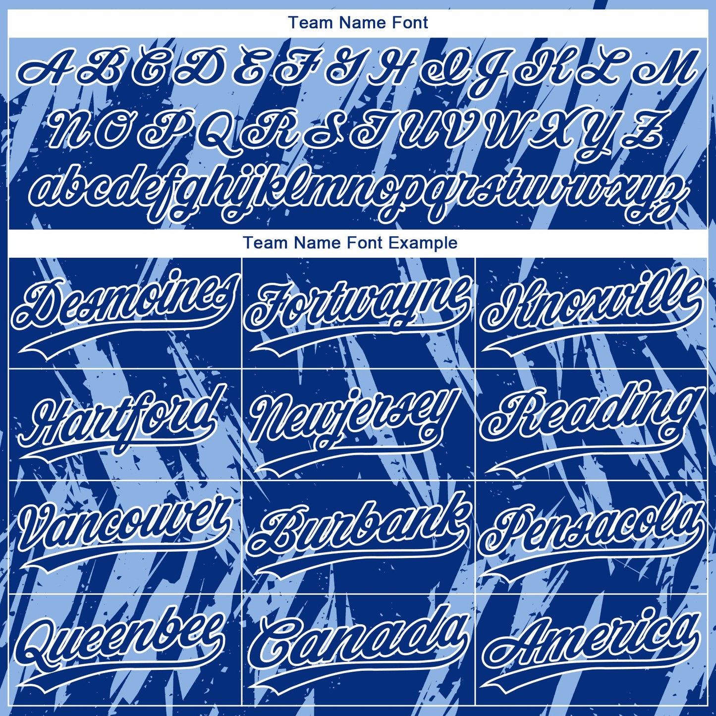 Custom Light Blue Royal-White Splatter Torn Sharp Brush Stroke Two-Button Unisex Softball Jersey