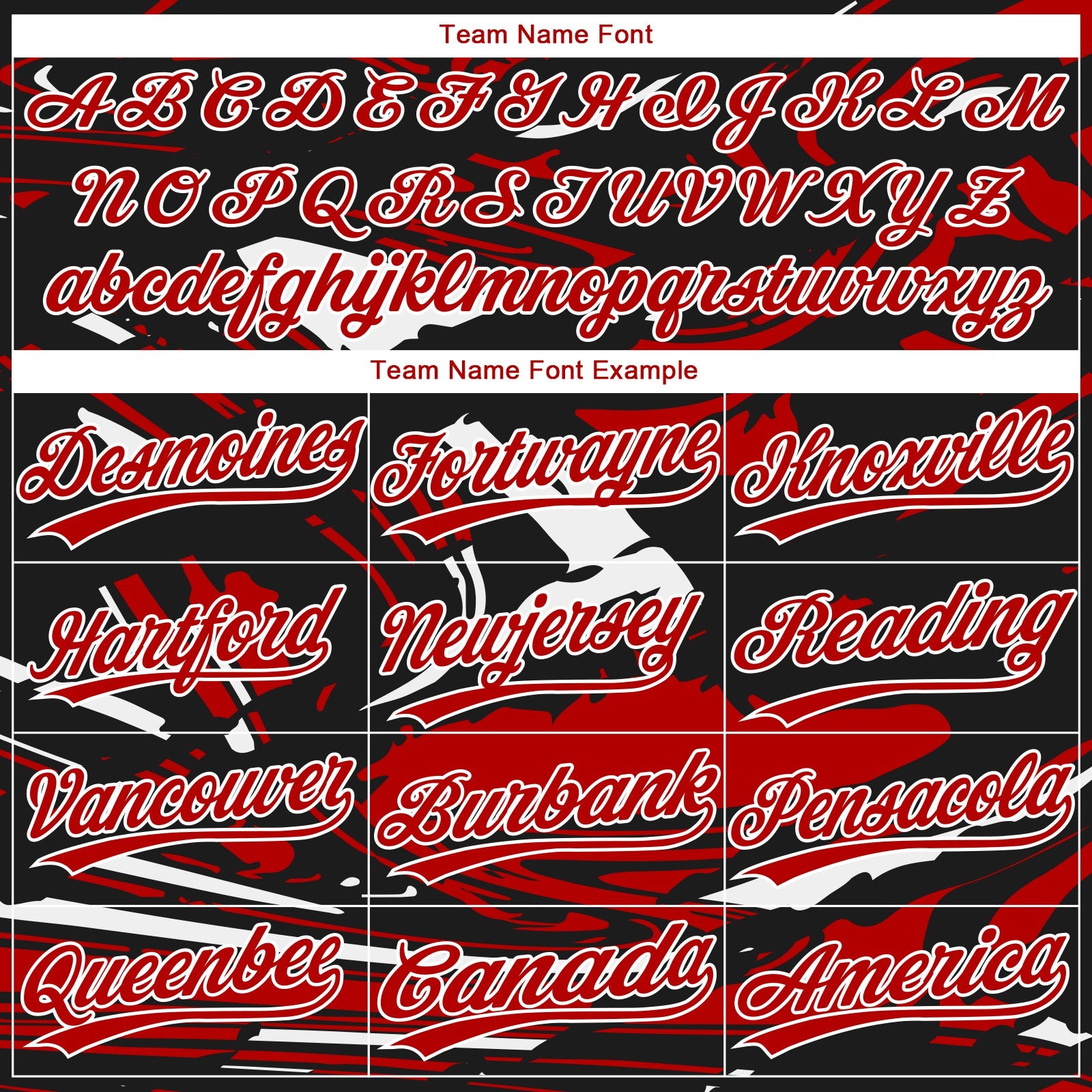 Custom Black Red-White Raglan Sleeves Abstract Fluid Marble Two-Button Unisex Softball Jersey