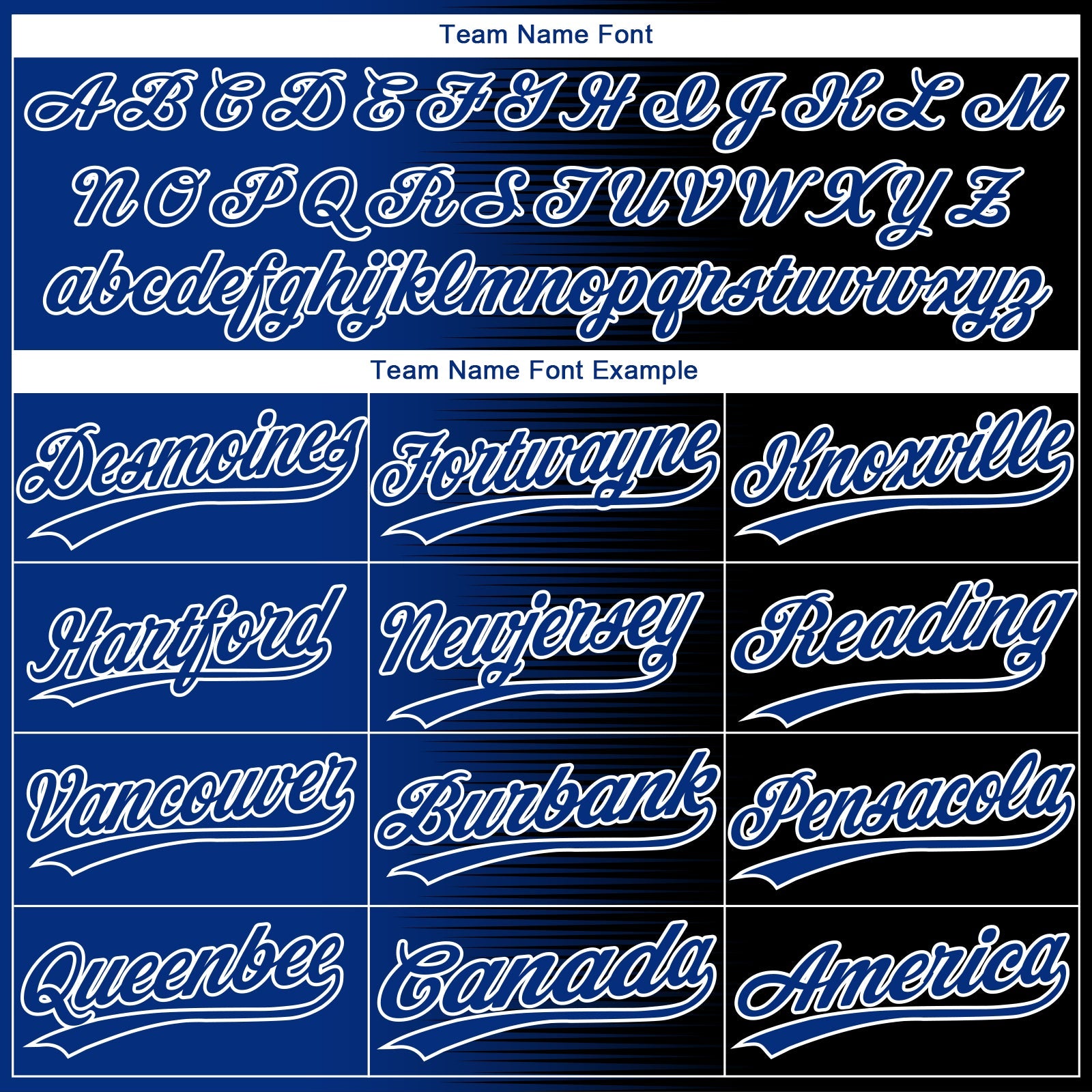 Custom Black Royal-White Gradient Horizontal Stripe Two-Button Unisex Softball Jersey