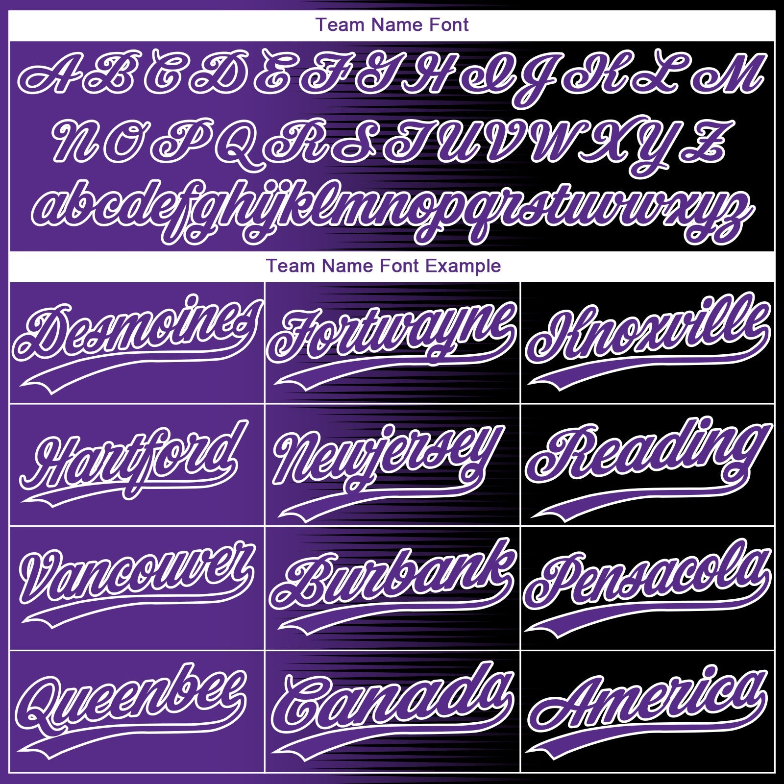 Custom Black Purple-White Gradient Horizontal Stripe Two-Button Unisex Softball Jersey