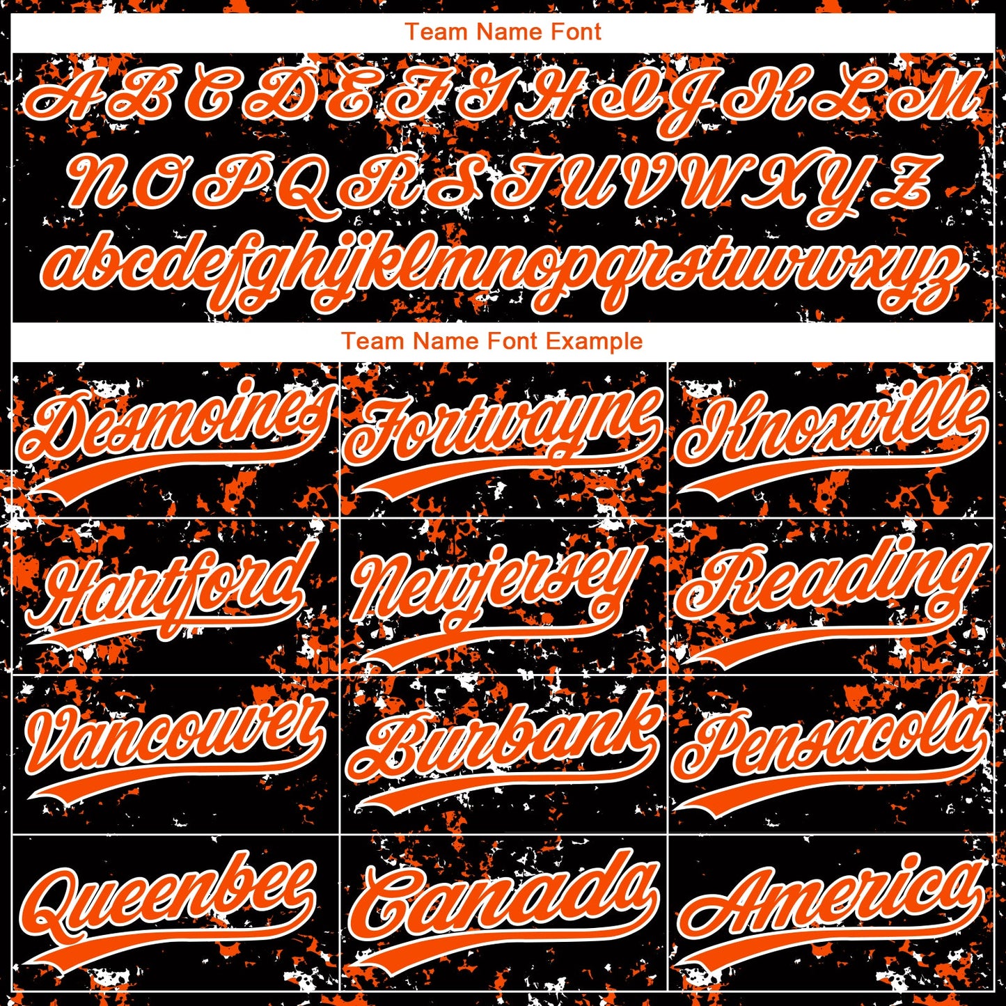 Custom Black Orange-White Abstract Shattered Paint Splatter Two-Button Unisex Softball Jersey