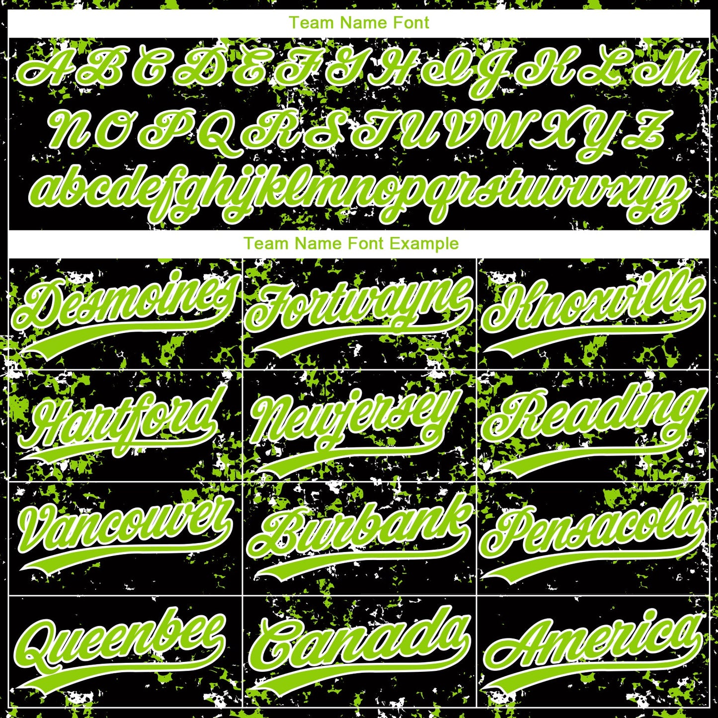 Custom Black Neon Green-White Abstract Shattered Paint Splatter Two-Button Unisex Softball Jersey