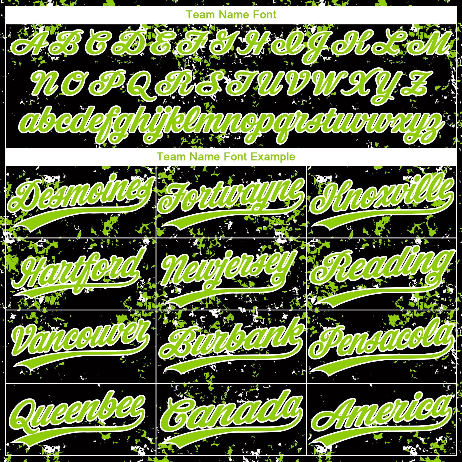 Custom Black Neon Green-White Abstract Shattered Paint Splatter Two-Button Unisex Softball Jersey