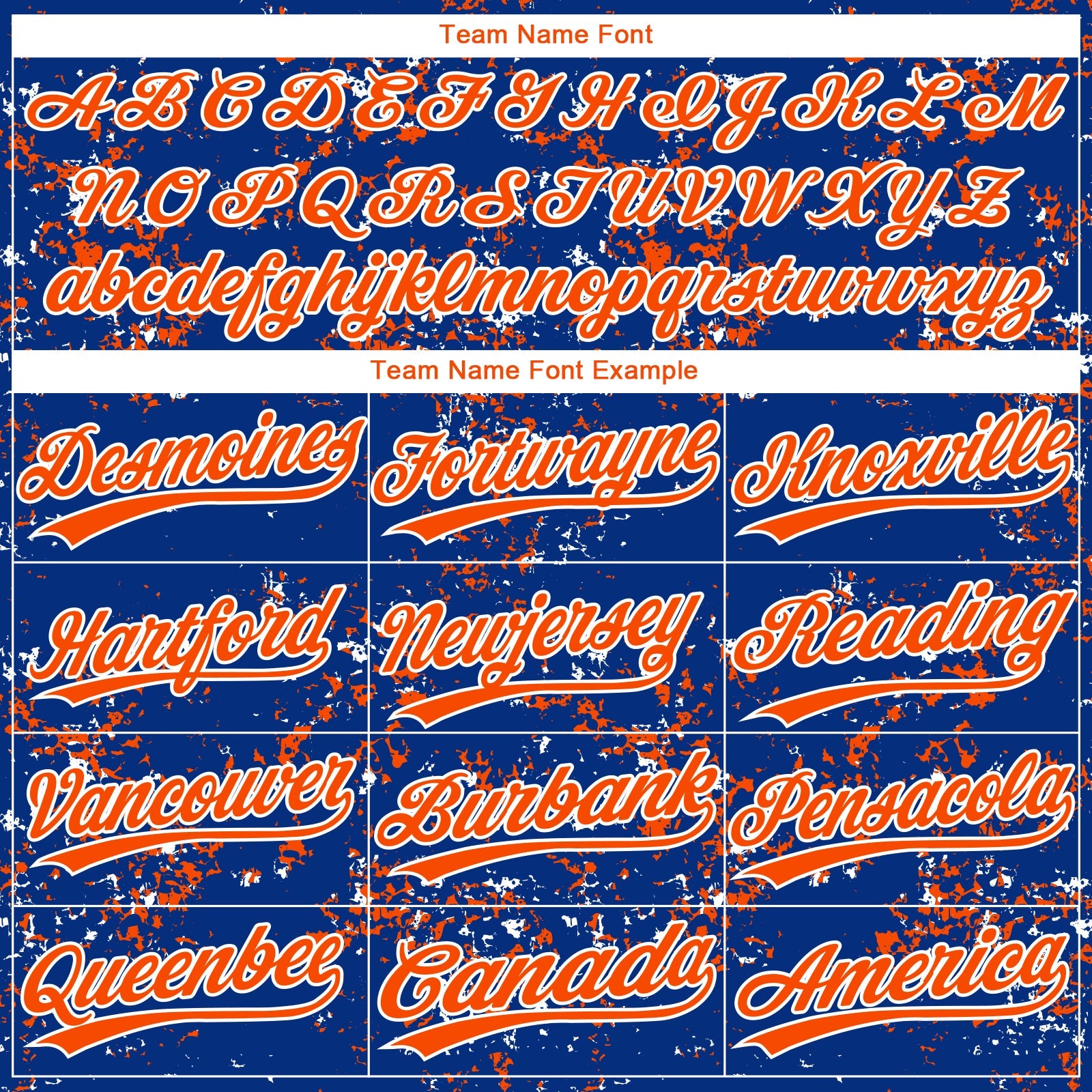 Custom Royal Orange-White Abstract Shattered Paint Splatter Two-Button Unisex Softball Jersey