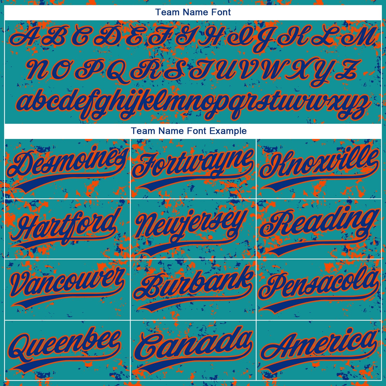 Custom Teal Royal-Orange Abstract Shattered Paint Splatter Two-Button Unisex Softball Jersey