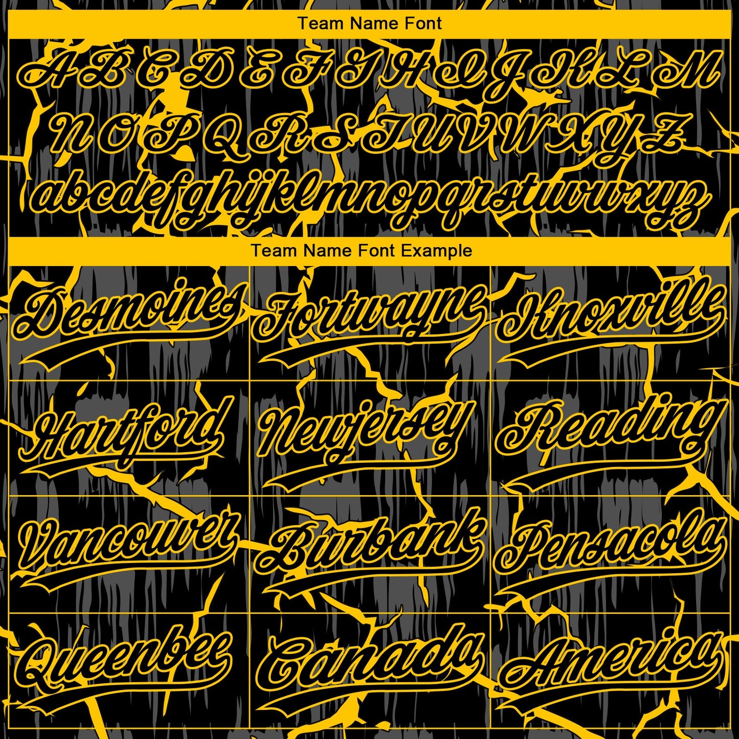 Custom Black Yellow-Gray Raglan Sleeves Neon Lightning Crackle Two-Button Unisex Softball Jersey