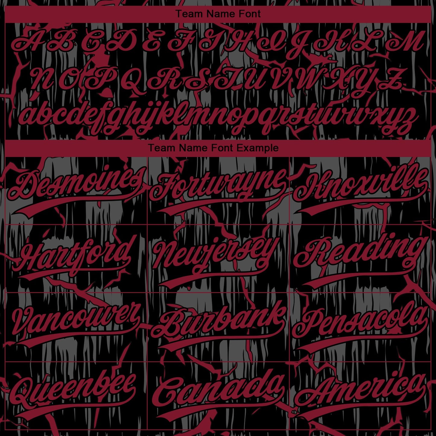 Custom Black Crimson-Gray Raglan Sleeves Neon Lightning Crackle Two-Button Unisex Softball Jersey