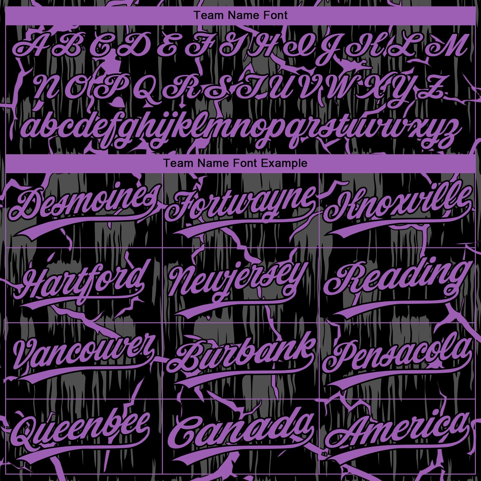 Custom Black Medium Purple-Gray Raglan Sleeves Neon Lightning Crackle Two-Button Unisex Softball Jersey