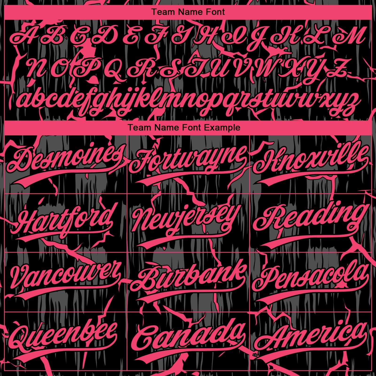 Custom Black Neon Pink-Gray Raglan Sleeves Neon Lightning Crackle Two-Button Unisex Softball Jersey