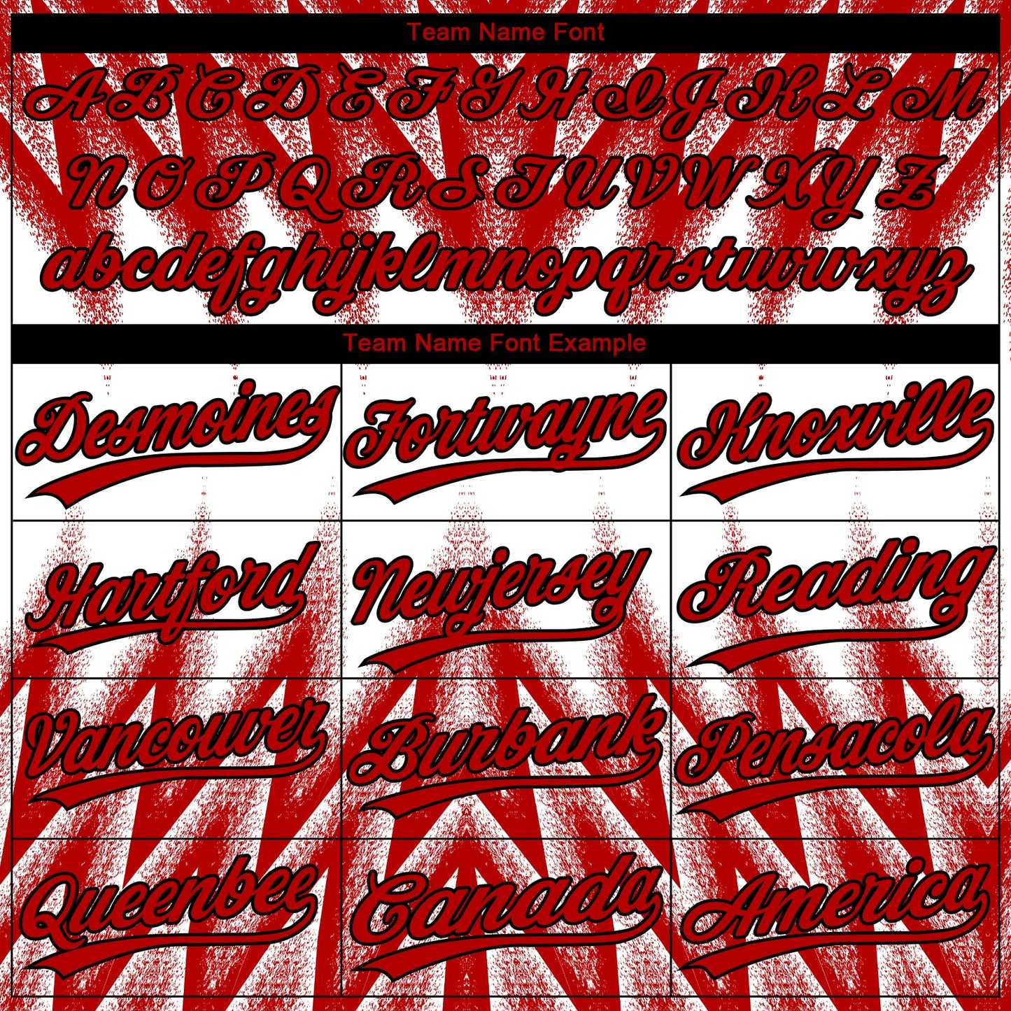 Custom Red White-Black Raglan Sleeves Abstract Geometric Chevron Zigzag Two-Button Unisex Softball Jersey