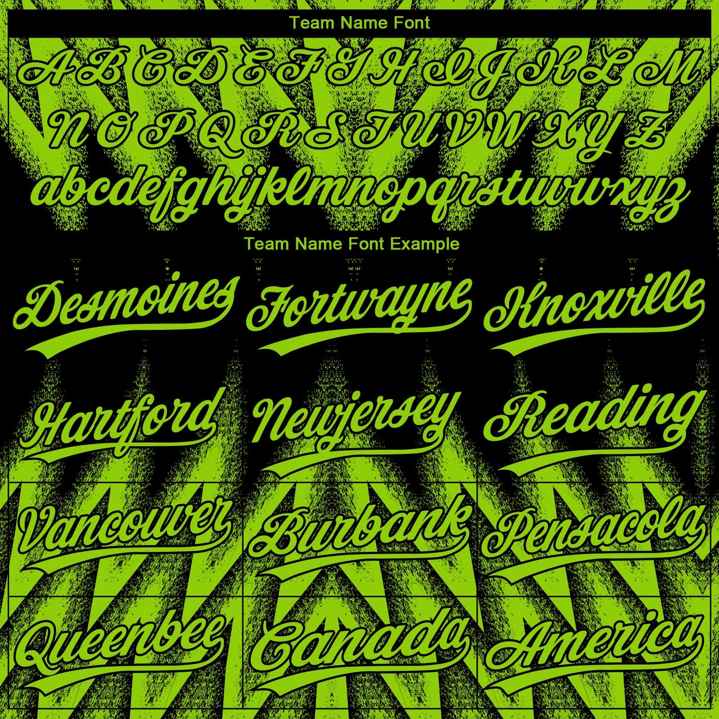 Custom Black-Neon Green Raglan Sleeves Abstract Geometric Chevron Zigzag Two-Button Unisex Softball Jersey
